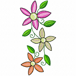Flowers And Tree Embroidery Design 10 Flowers And Tree Embroidery Design 10